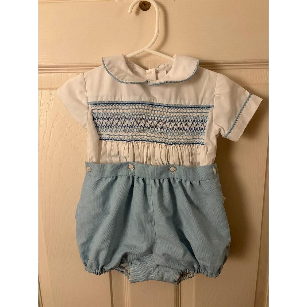 12-18 mo Smocked Bubble